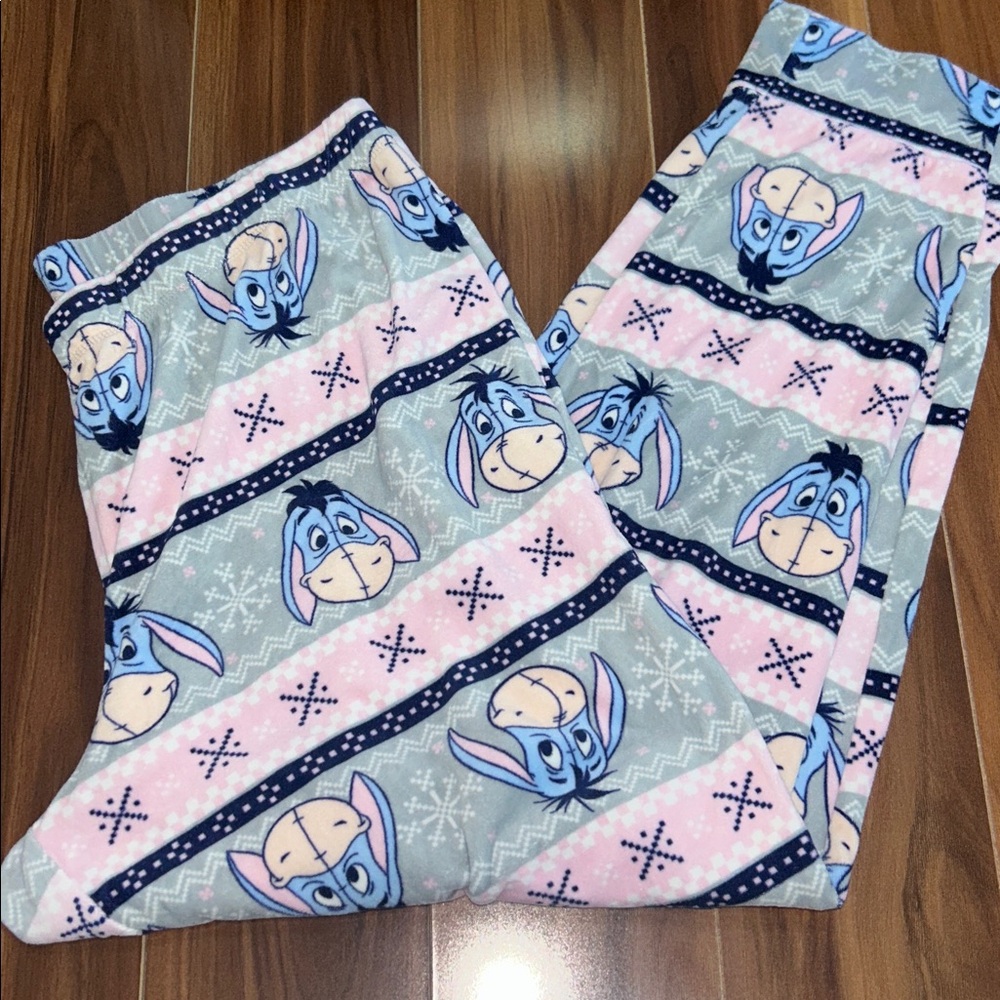 Large eeyore soft velvety pajama pants